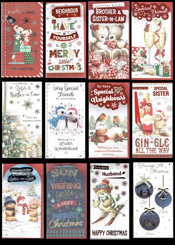 Cartolina natale carte - cartolina, di