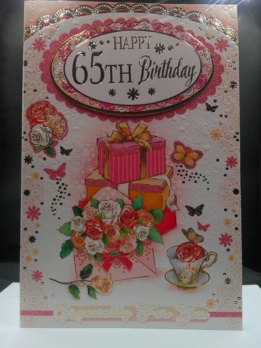 Cartolina compleanno - cartolina, 65°