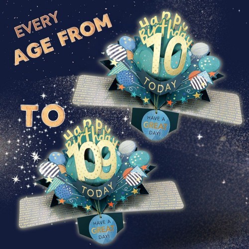 Biglietto auguri pop - pop, up