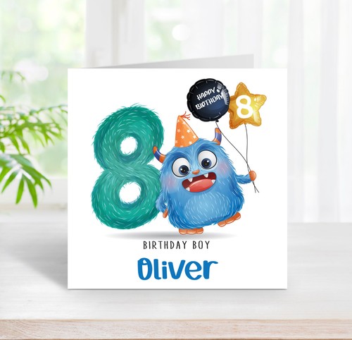 Biglietto compleanno - 8°,